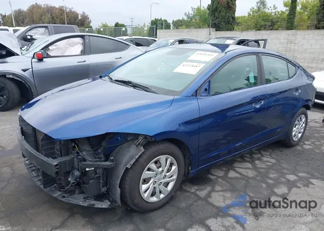 2017 Hyundai Elantra Se from USA, damaged, VIN 5NPD74LF5HH094508